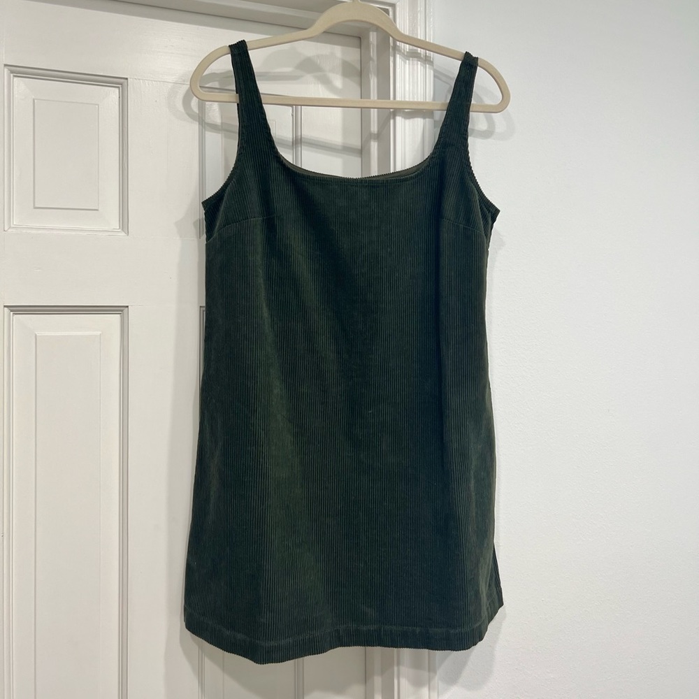 Asos corduroy pinafore dress